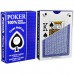 Carti de joc poker Texas Hold'em, profesionale, Piatnik (Austria), 100% plastic, index mare + peek index, culoare spate albastru Carti de joc poker Texas Hold'em, profesionale, Piatnik (Austria), 100% plastic, index mare + peek index, culoare spate albastru